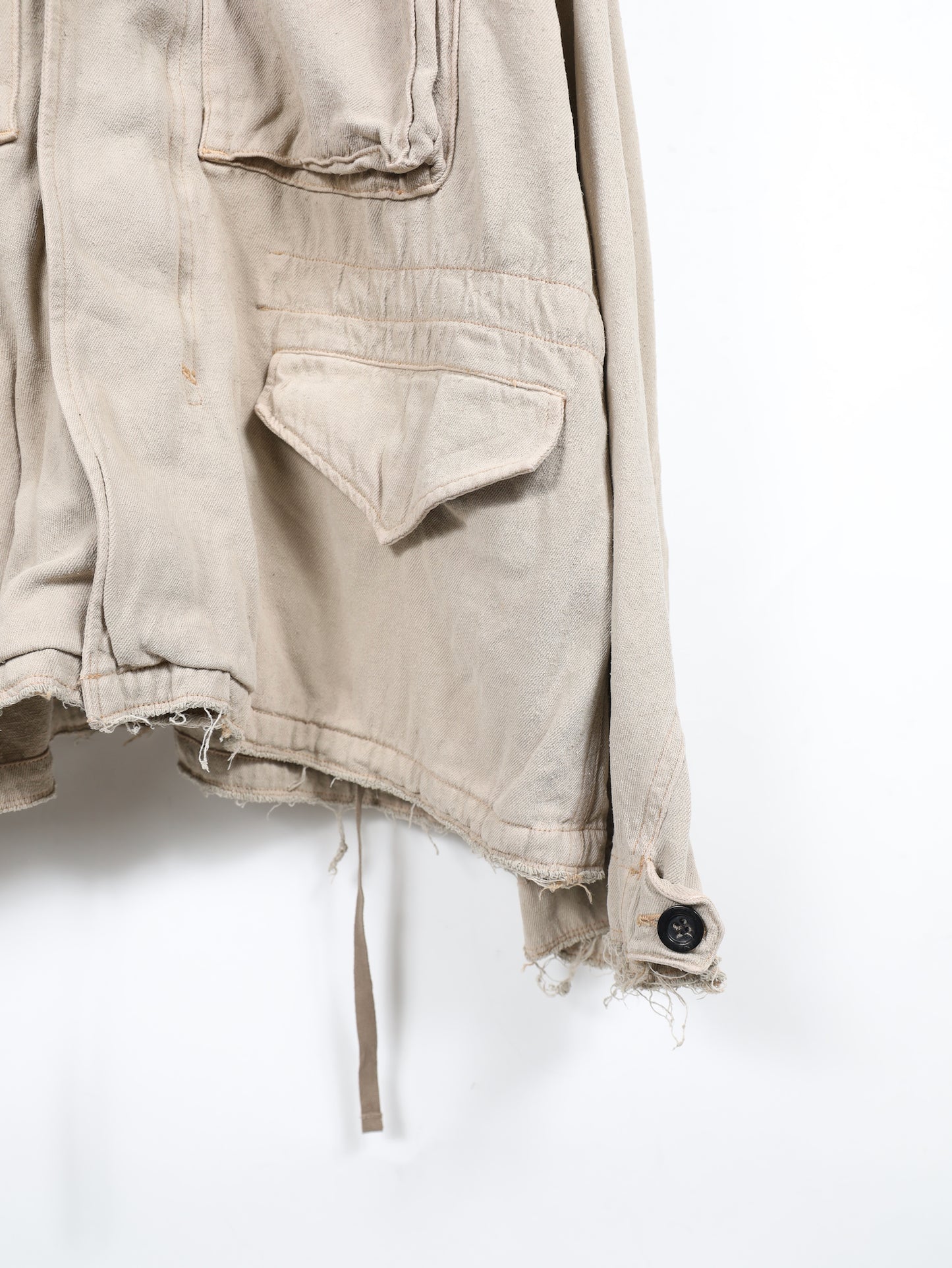 SILK SUEDE FIELD JACKET
