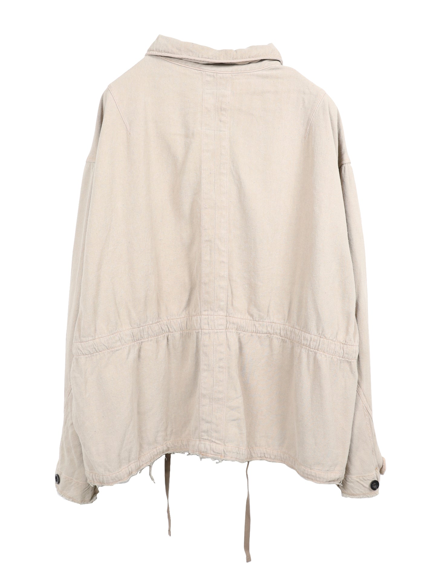 SILK SUEDE FIELD JACKET