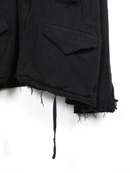 SILK SUEDE FIELD JACKET