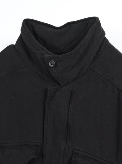 SILK SUEDE FIELD JACKET