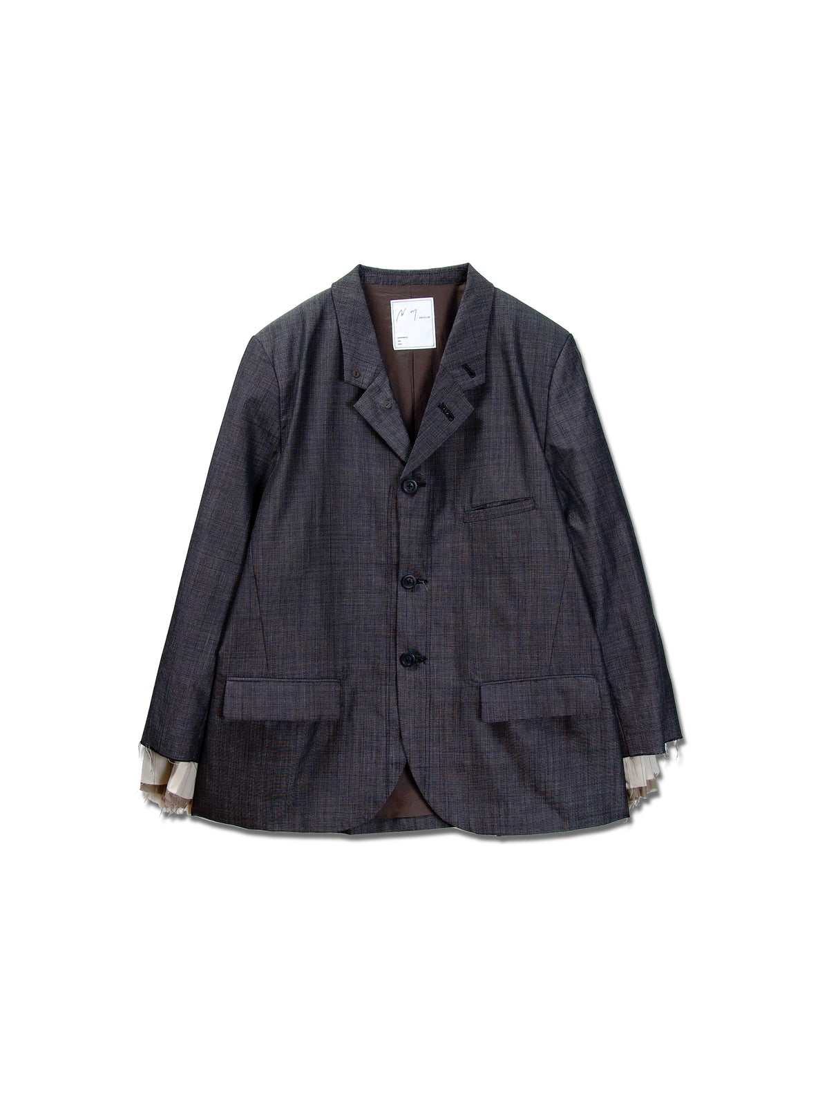 ANCELLM　LAYERED TAILORED JACKET