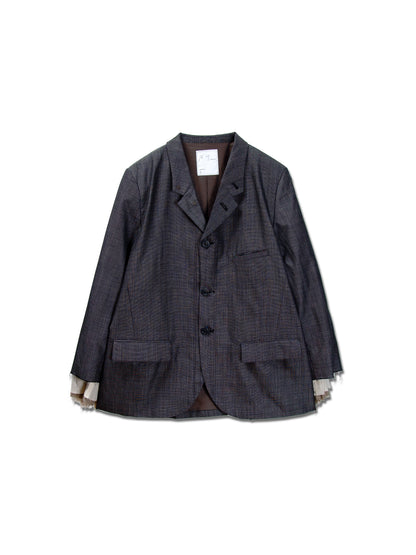 ANCELLM　LAYERED TAILORED JACKET
