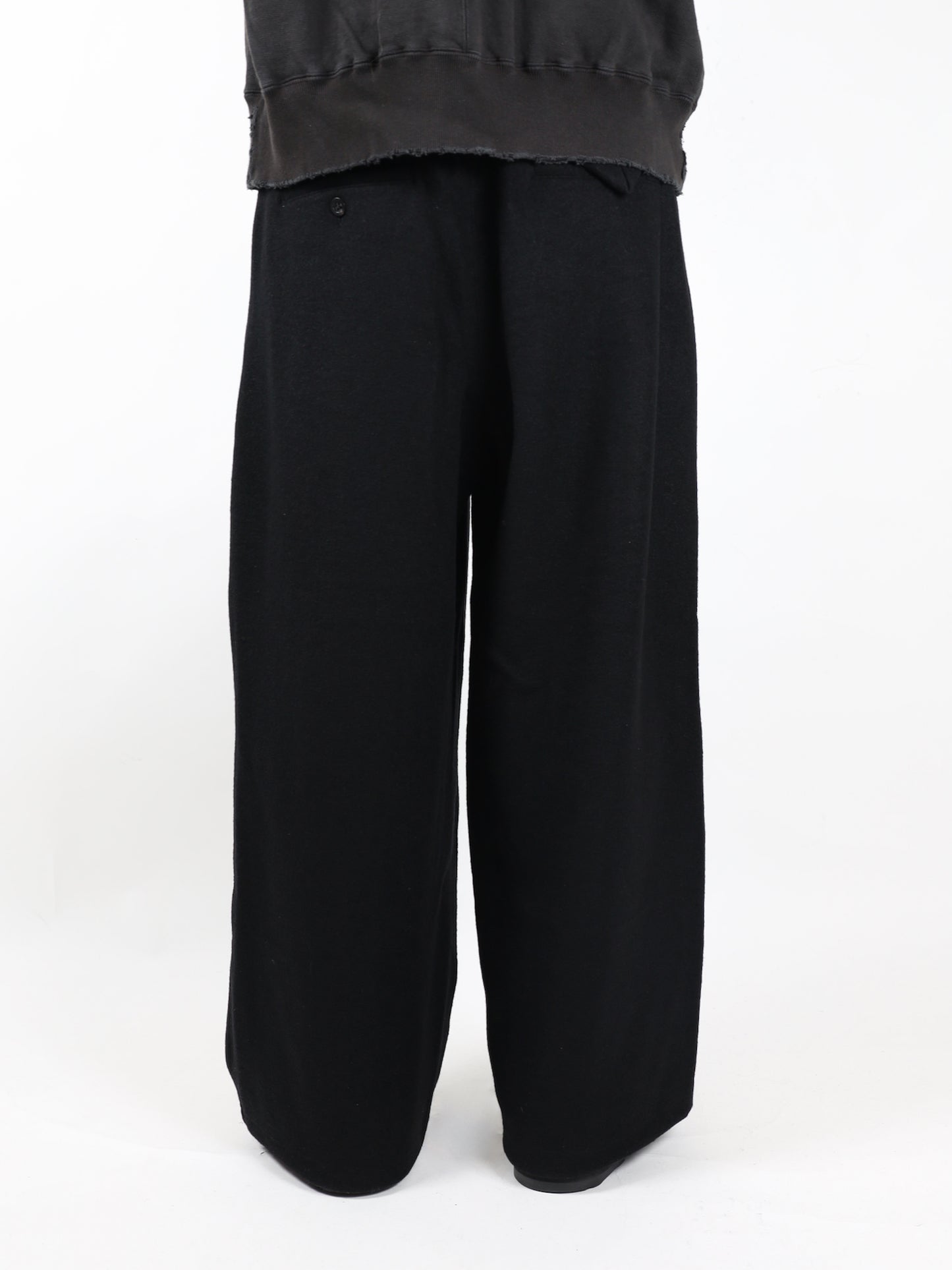 ANCELLM　WOOL WIDE EASY TUCK SLACKS