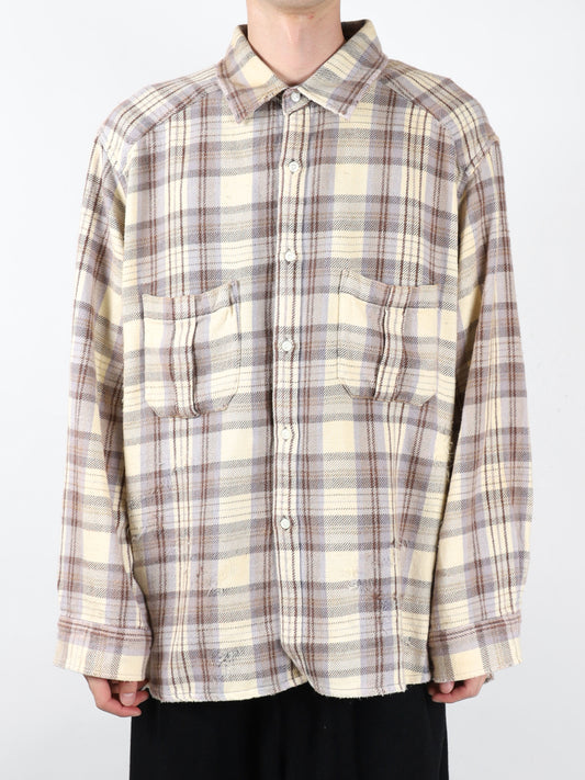 NEL CHECK OVER WORK SHIRT