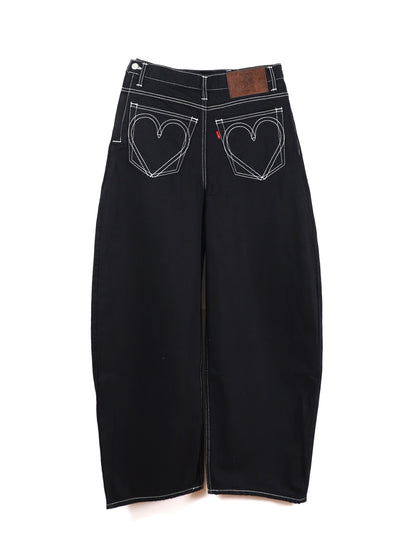 Back / Front Barrel Denim