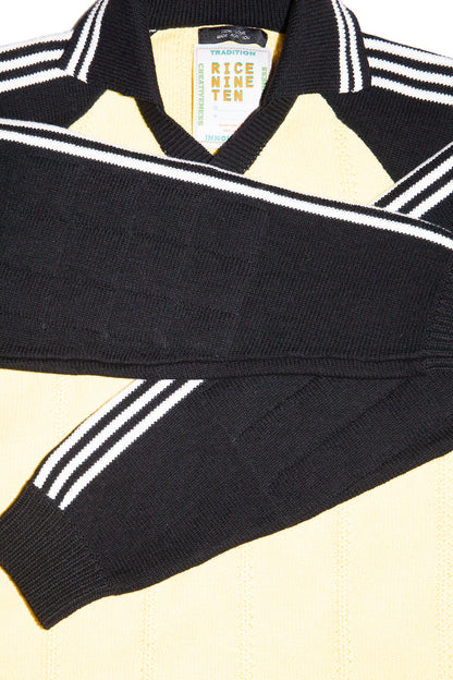 RICE NINE TEN　KNITTED GOALEE SWEATER