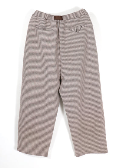 WOOLCORD BELTLESS SLACKS
