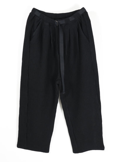 WOOLCORD BELTLESS SLACKS