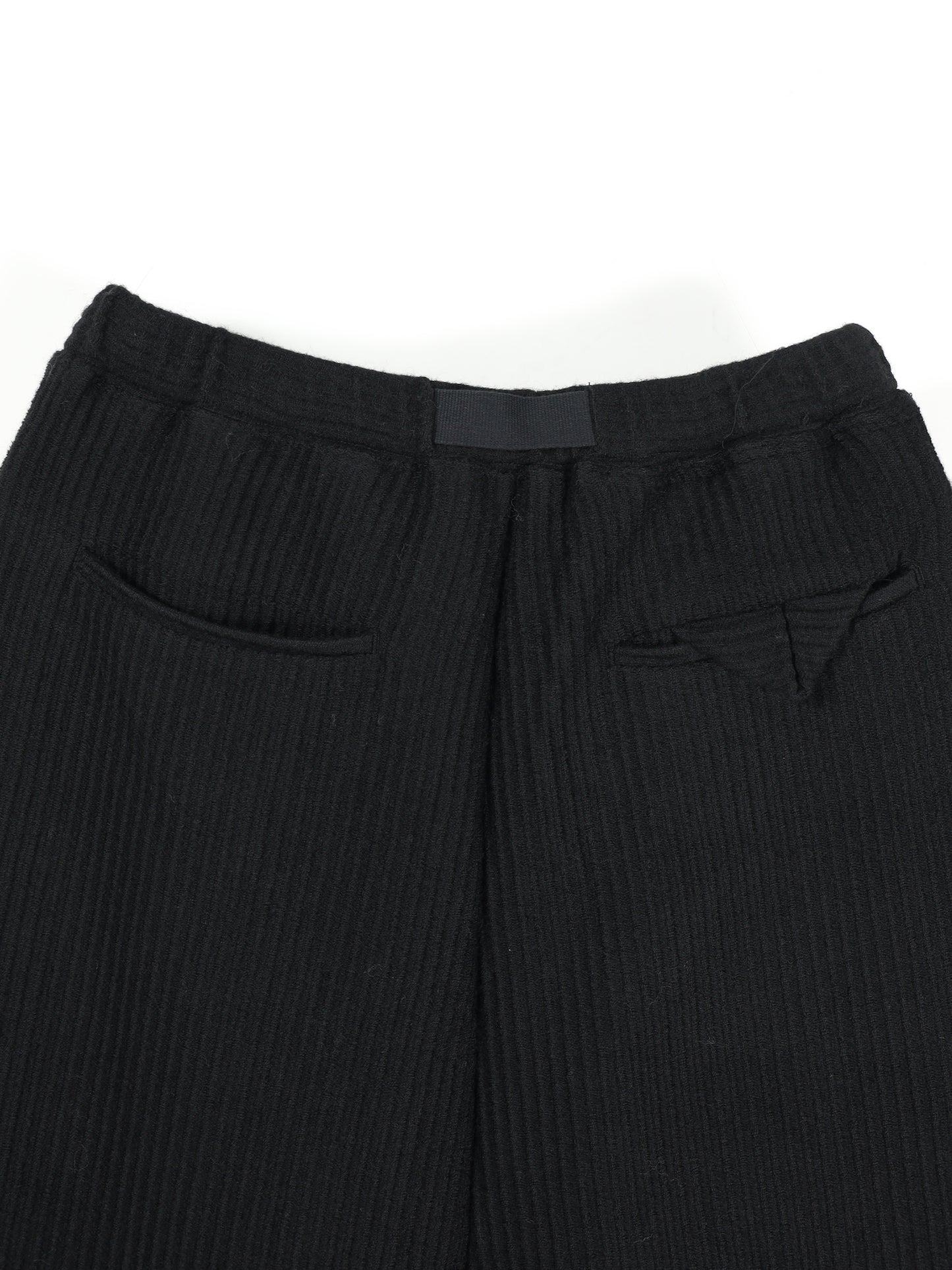 WOOLCORD BELTLESS SLACKS