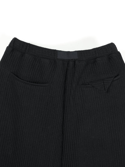 WOOLCORD BELTLESS SLACKS