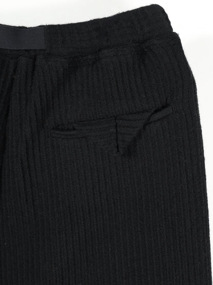 WOOLCORD BELTLESS SLACKS