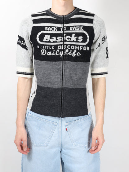 BASICKS　CYCLING HALF SLEEVE KNIT