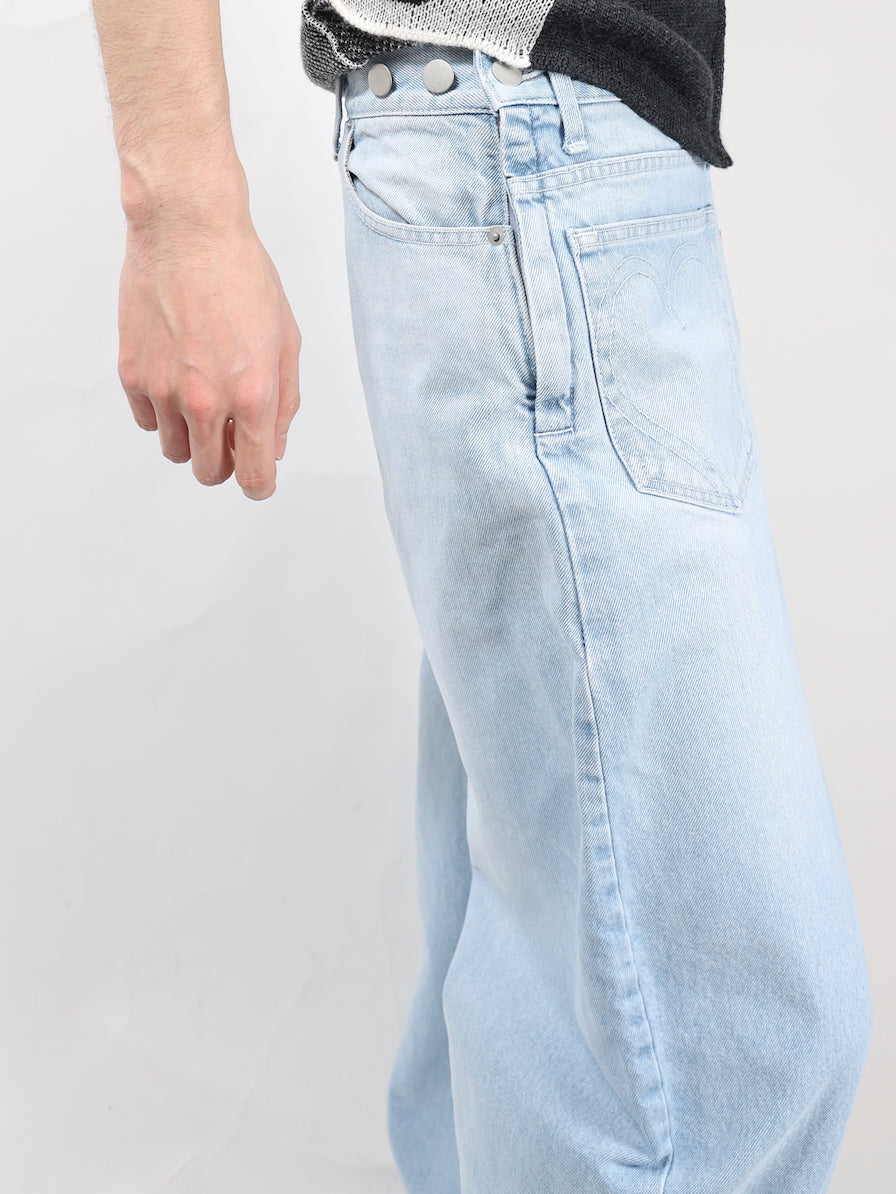 BASICKS　Back / Front Barrel Denim