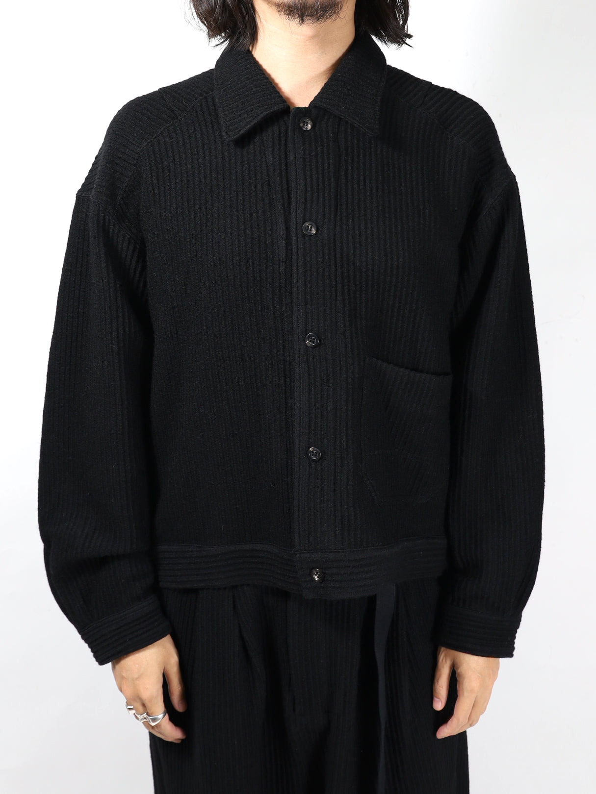 WOOL CORDUROY WORK SHIRT JACKET
