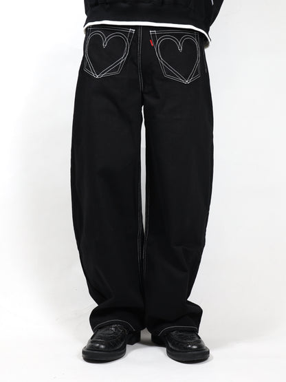 BASICKS　Back / Front Barrel Denim