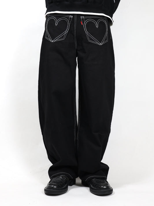 Back / Front Barrel Denim