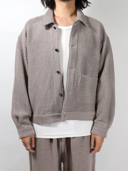 WOOL CORDUROY WORK SHIRT JACKET