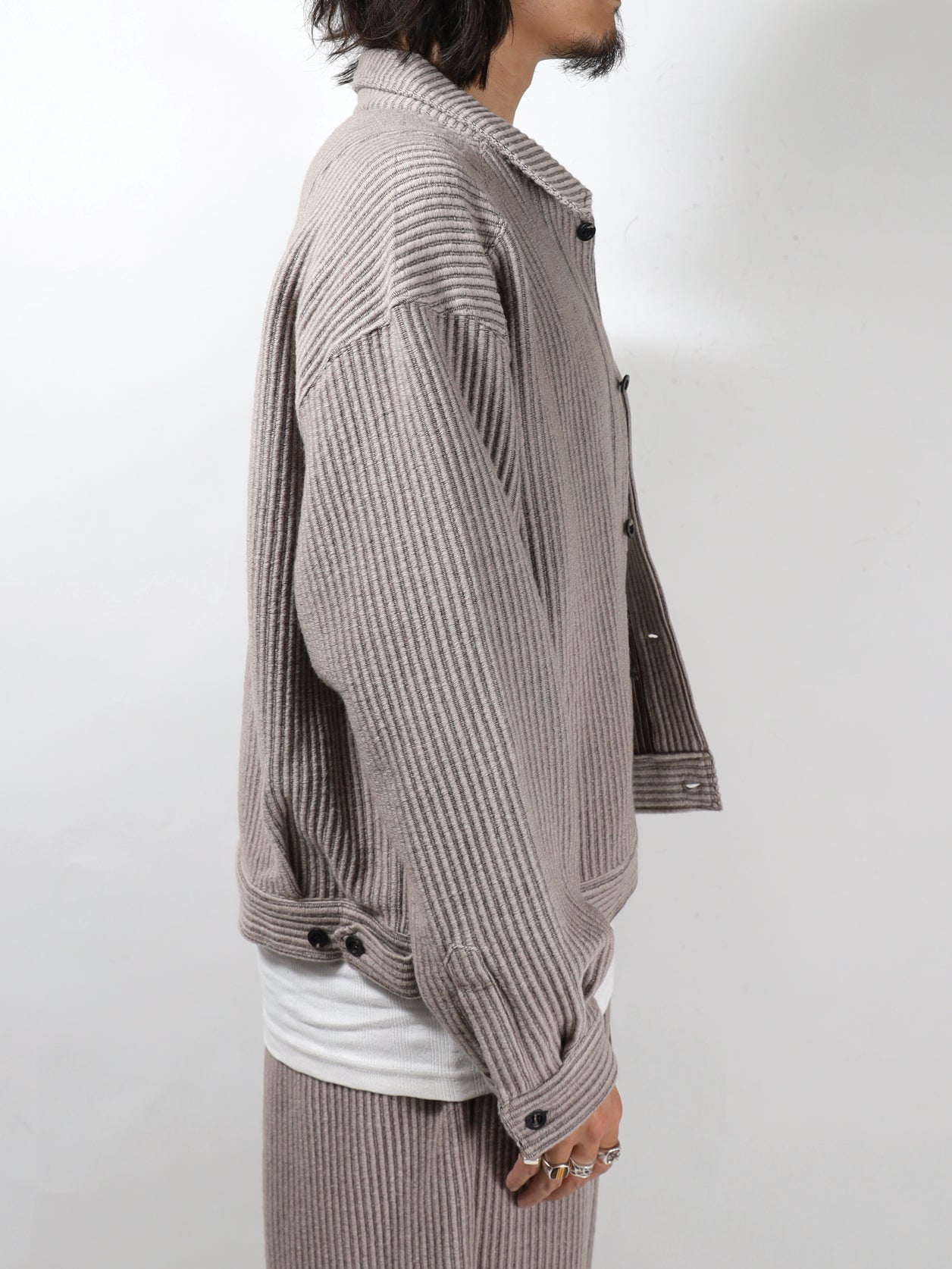 WOOL CORDUROY WORK SHIRT JACKET