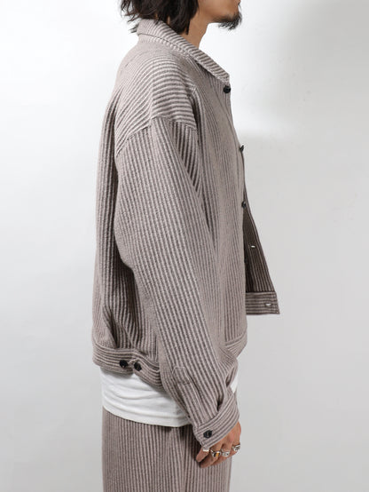 WOOL CORDUROY WORK SHIRT JACKET
