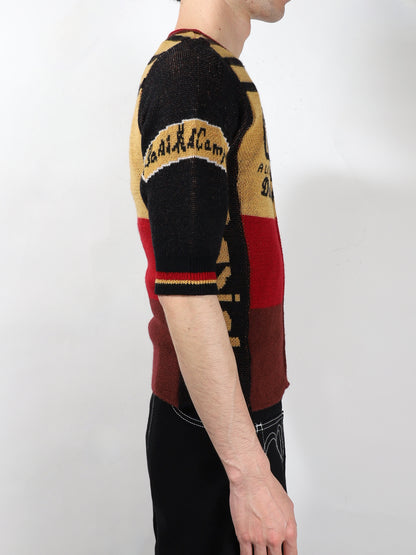 BASICKS　CYCLING HALF SLEEVE KNIT