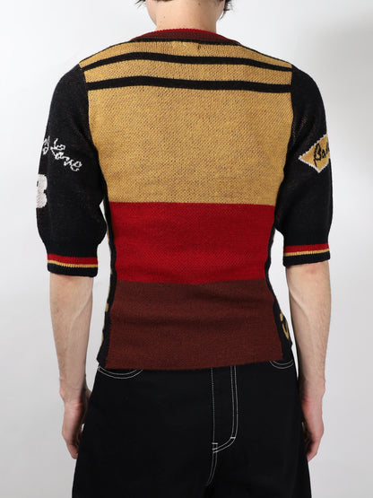 BASICKS　CYCLING HALF SLEEVE KNIT