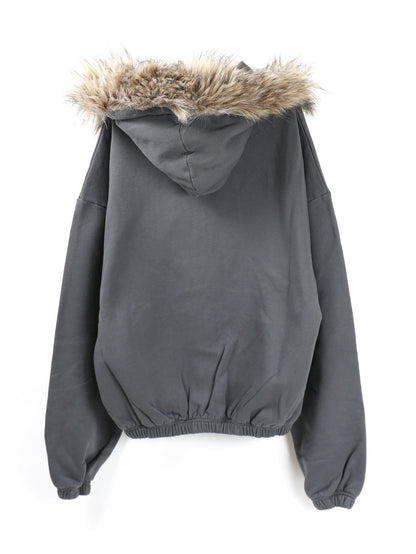 Fur Masked Hoodie