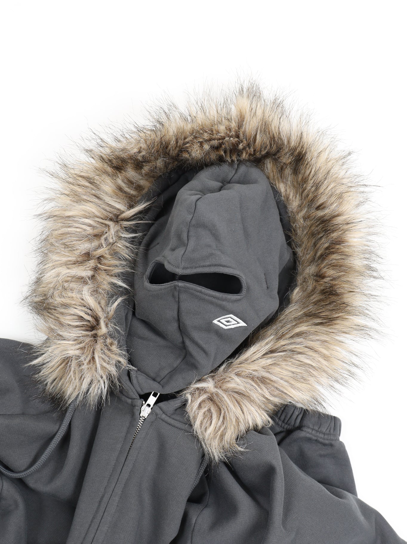 Fur Masked Hoodie