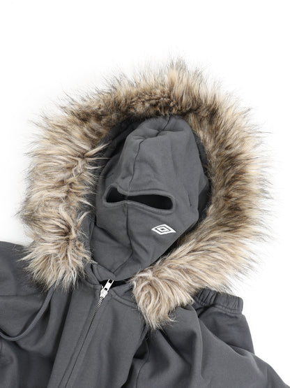 Fur Masked Hoodie