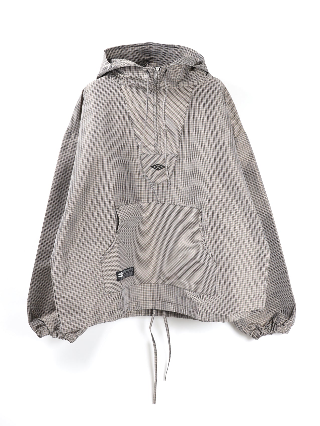 Masked Check Anorak