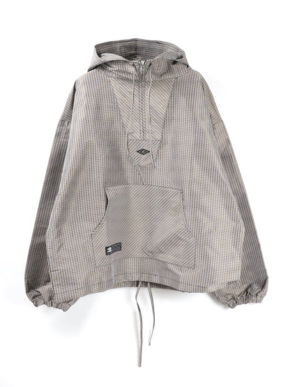 Masked Check Anorak