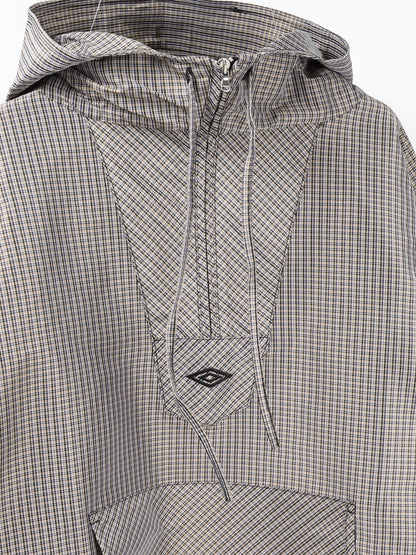 Masked Check Anorak