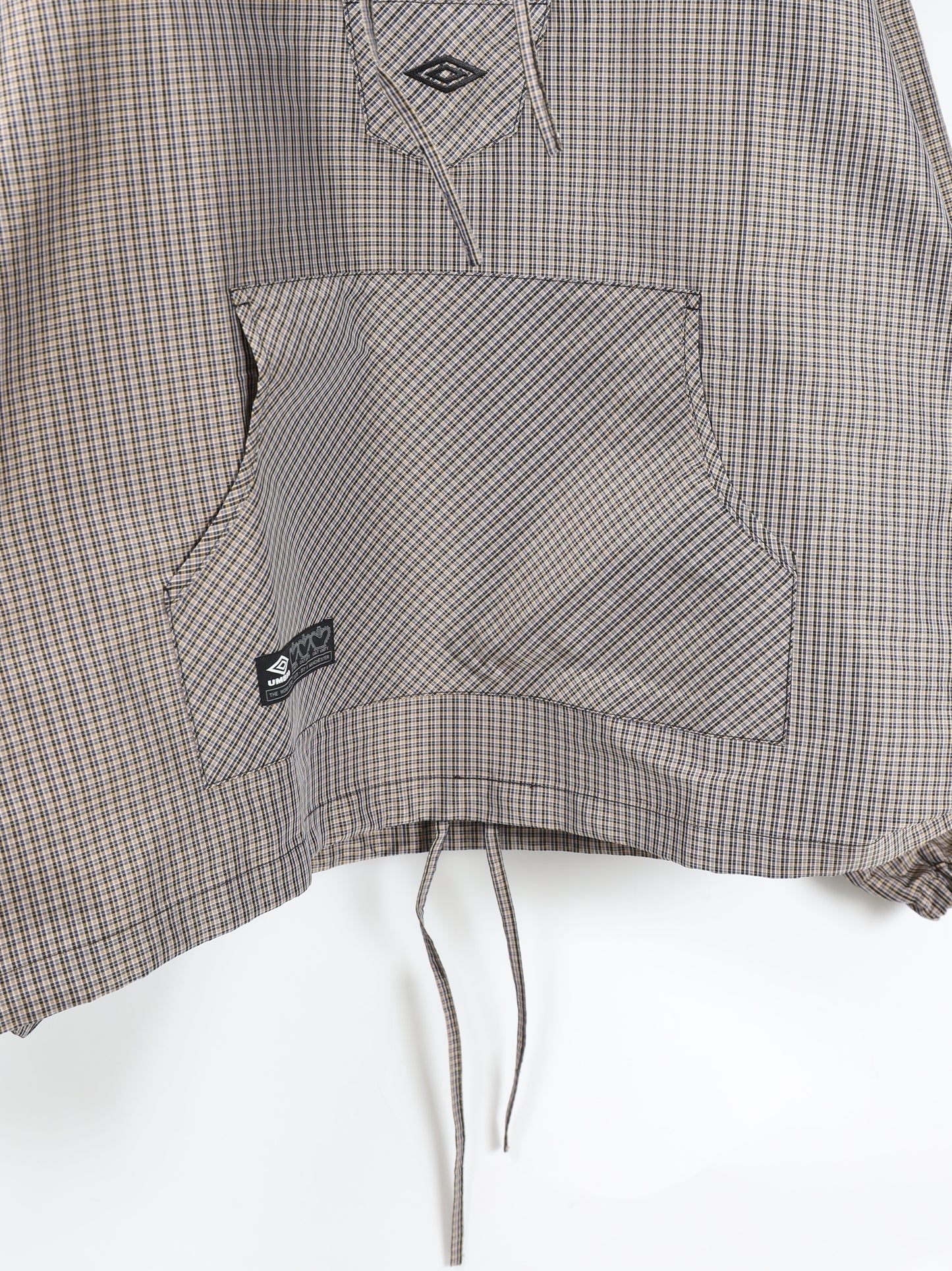 Masked Check Anorak