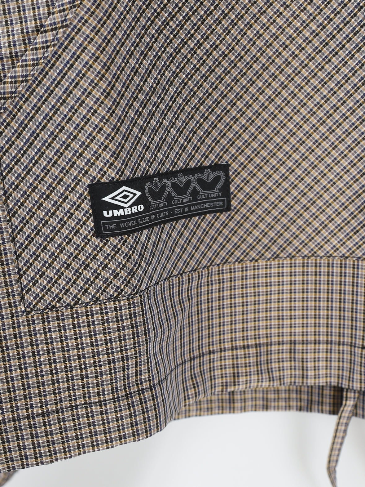 Masked Check Anorak
