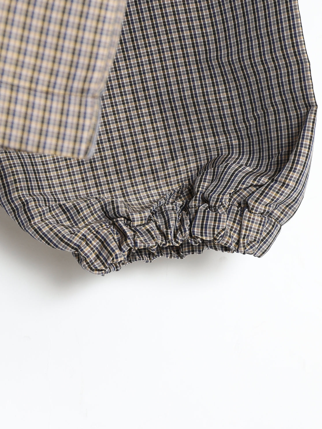 Masked Check Anorak