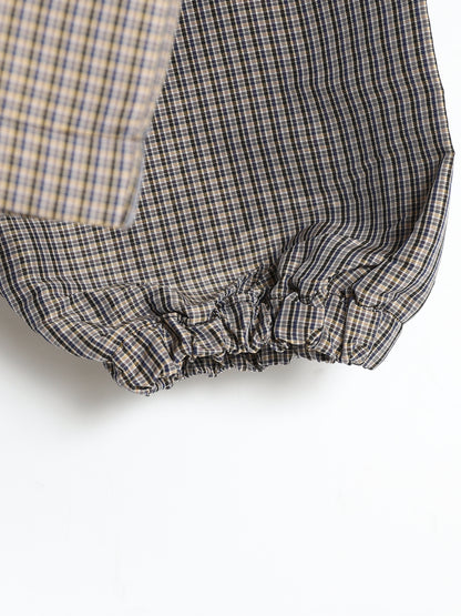 Masked Check Anorak
