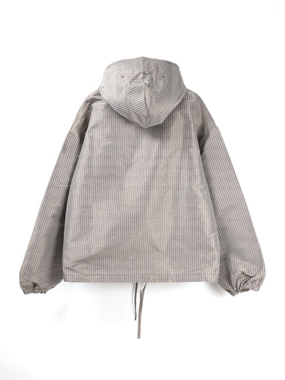 Masked Check Anorak