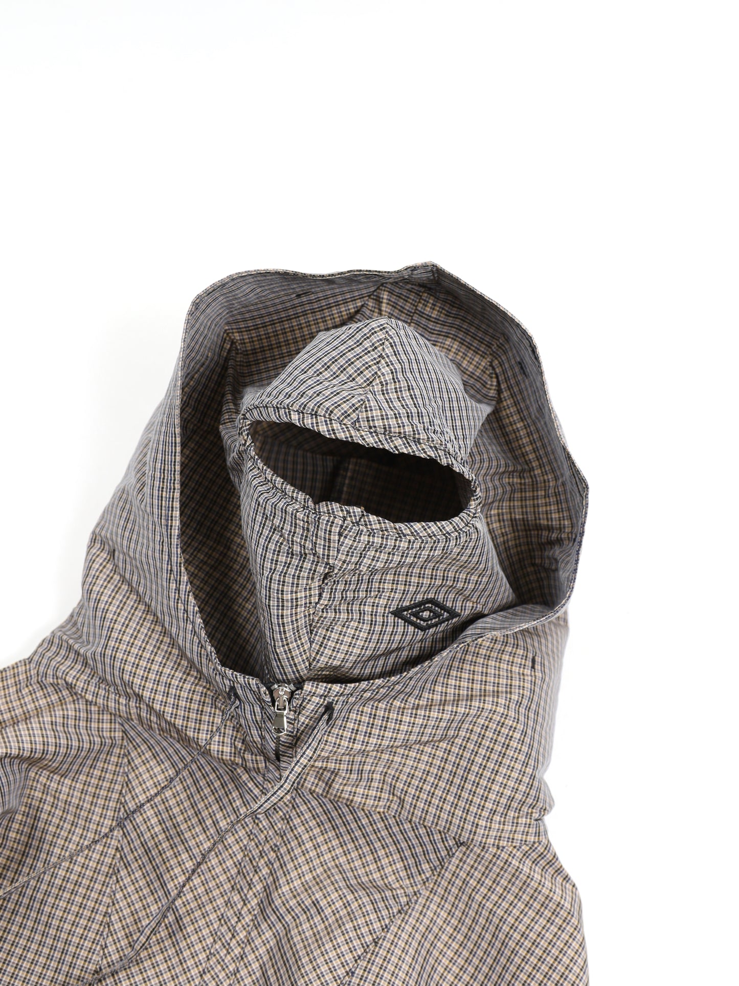 Masked Check Anorak