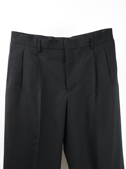 WIDE PLEATED TROUSER