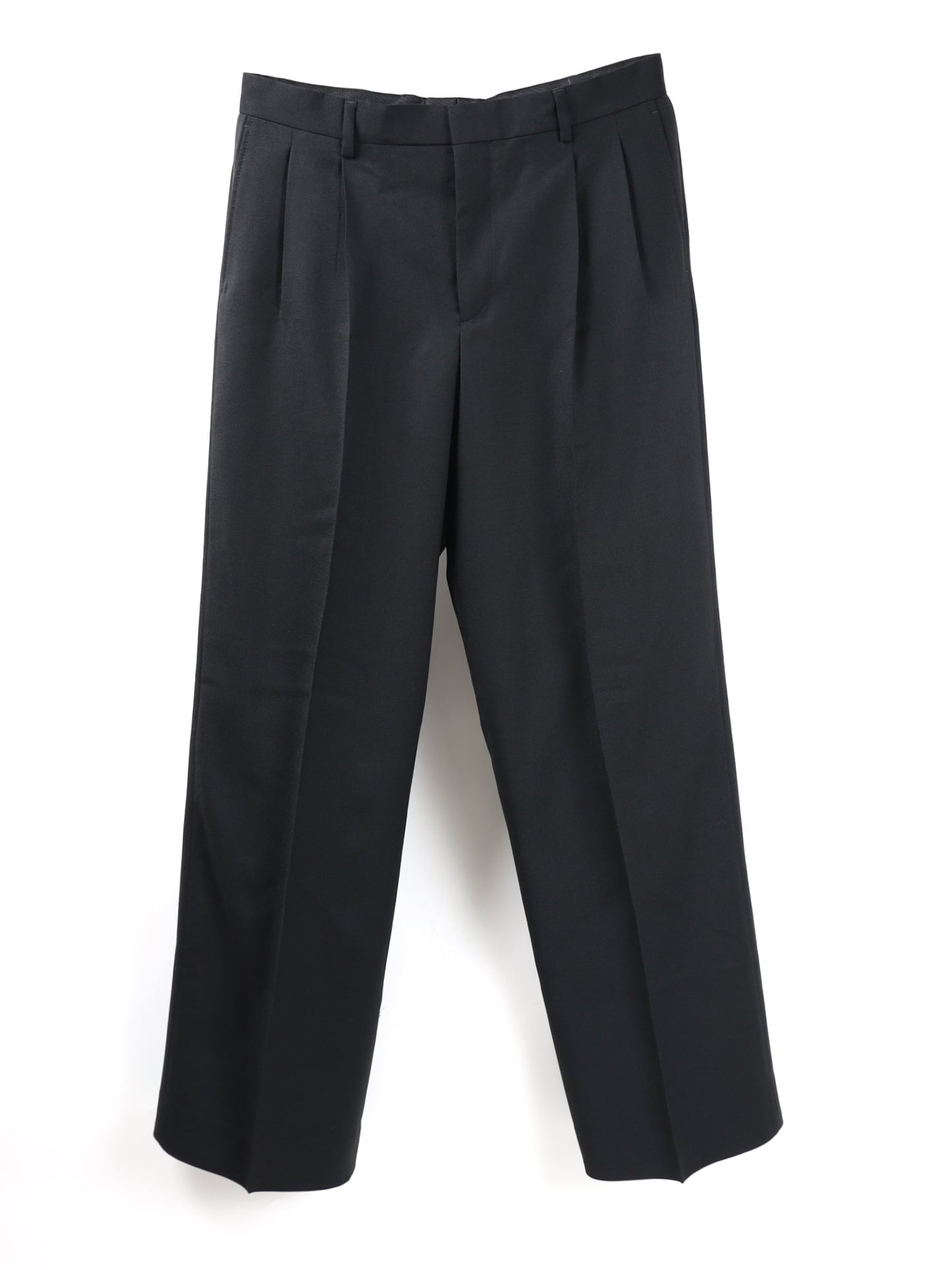 WIDE PLEATED TROUSER