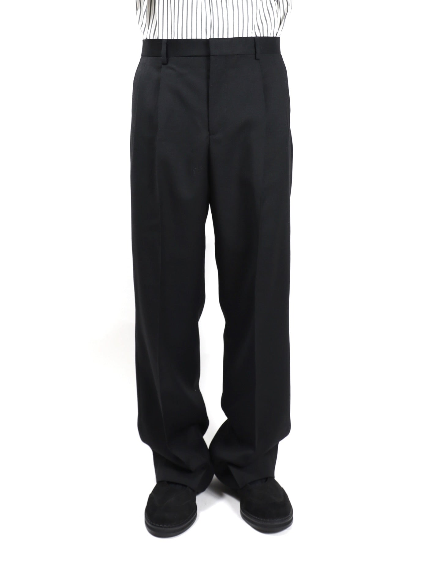 WIDE PLEATED TROUSER