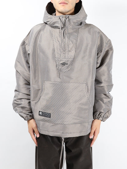 Masked Check Anorak