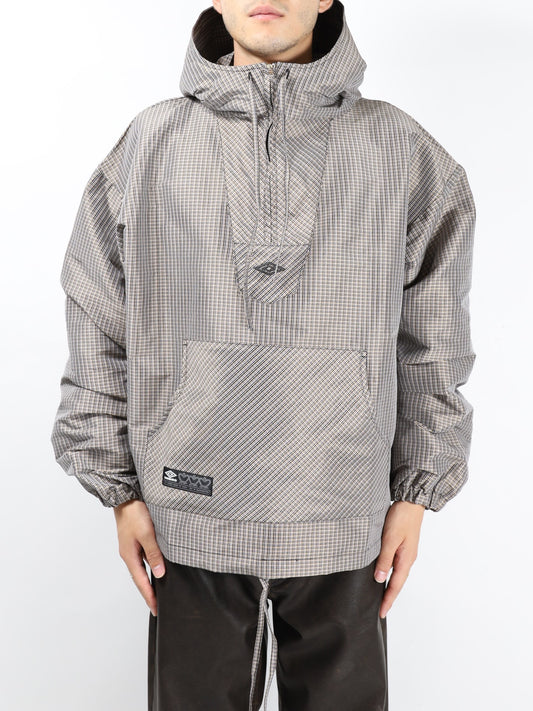 Masked Check Anorak