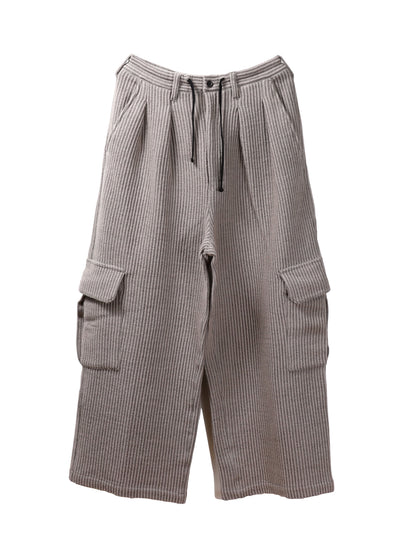 WOOL CORDUROY CARGO SLACKS