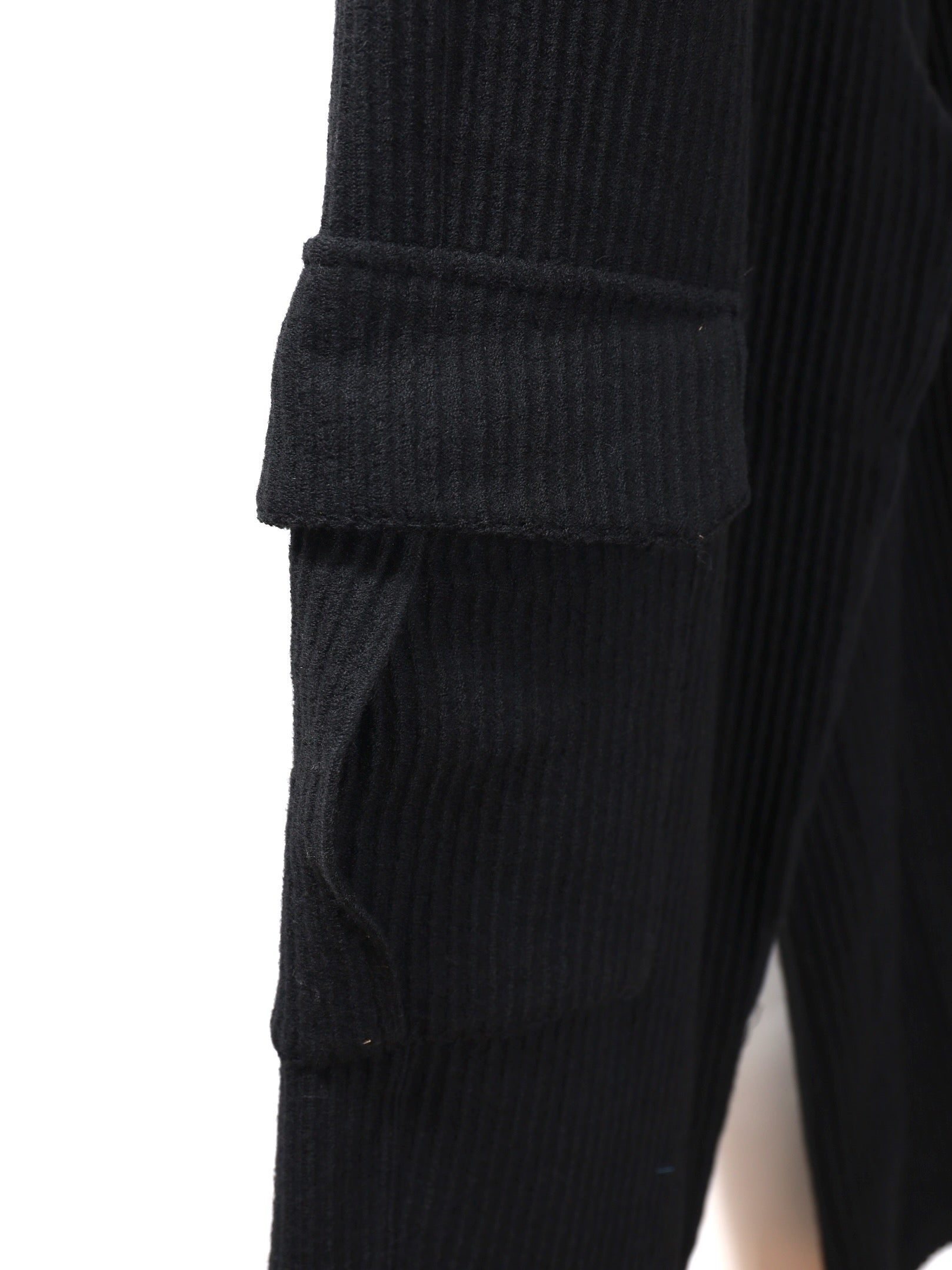 ANCELLM WOOL CORDUROY CARGO SLACKS – KIKUNOBU
