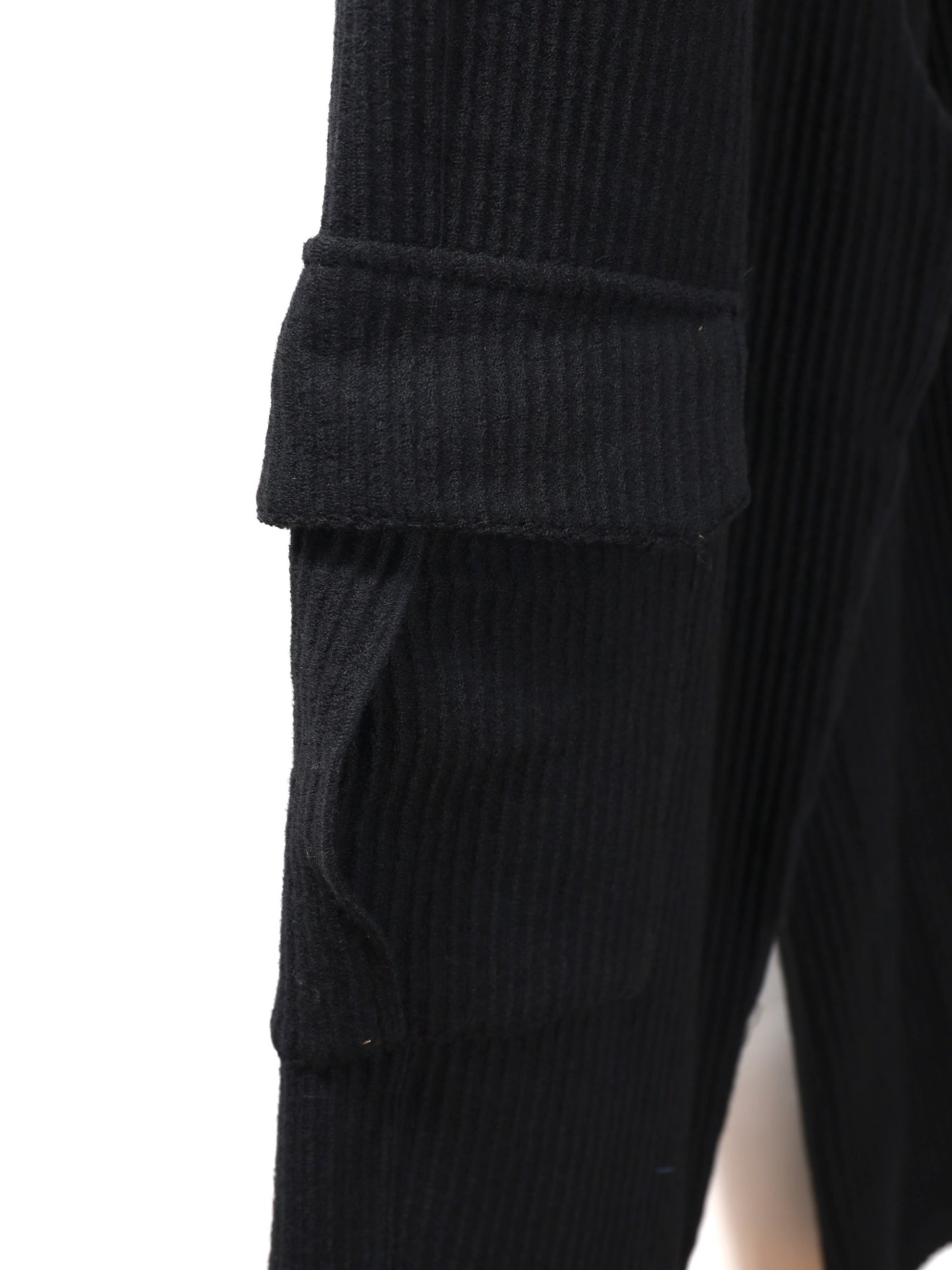 WOOL CORDUROY CARGO SLACKS