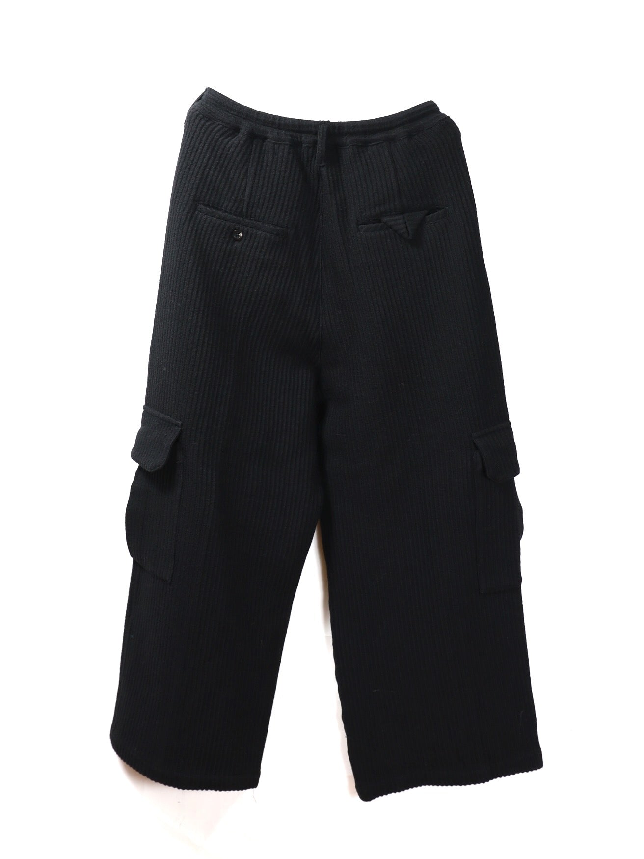 ANCELLM WOOL CORDUROY CARGO SLACKS – KIKUNOBU