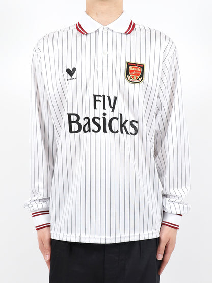 Oversized Stripe Football Shirt