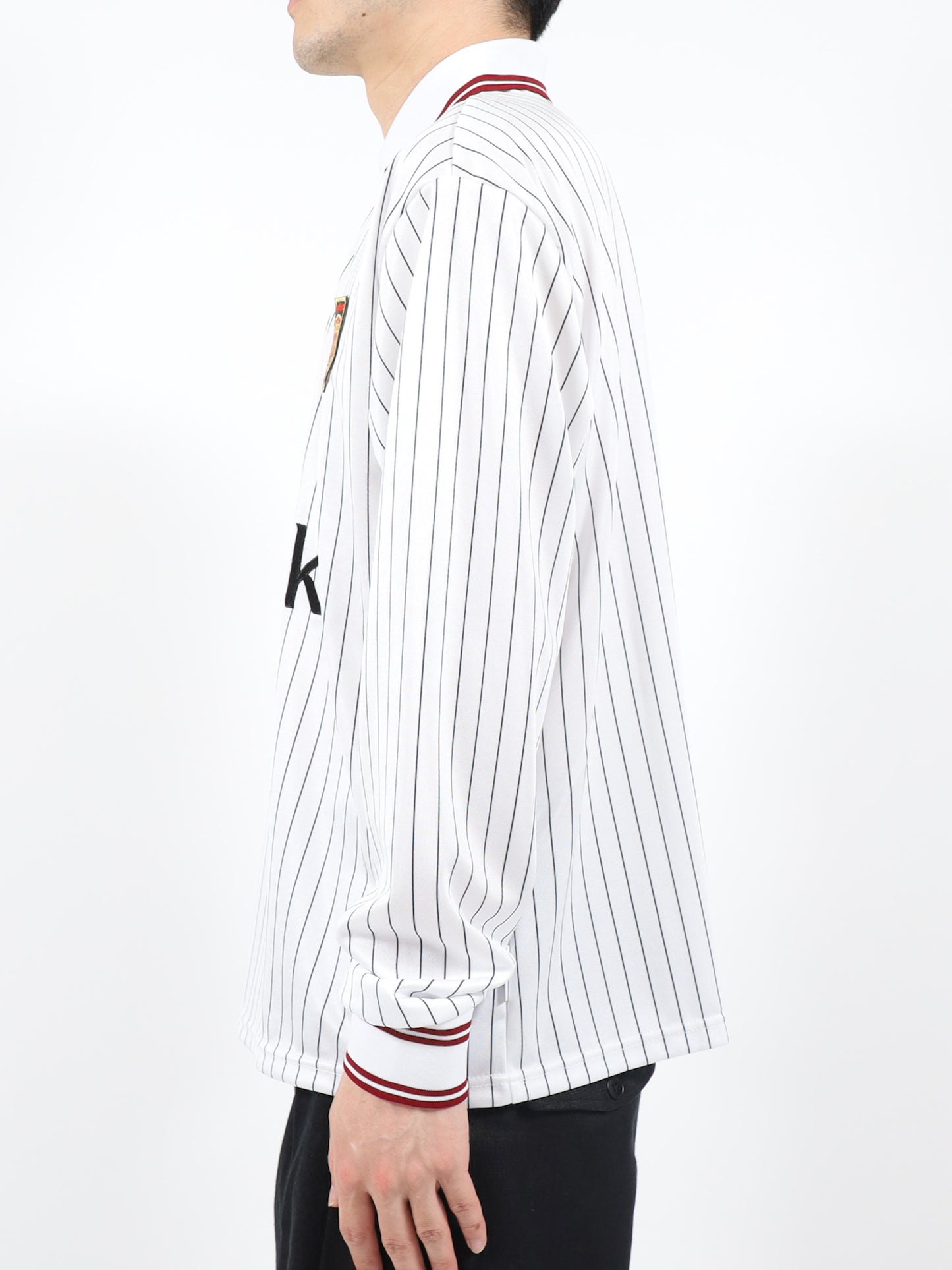 Oversized Stripe Football Shirt