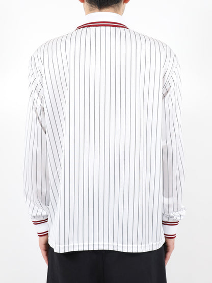 Oversized Stripe Football Shirt
