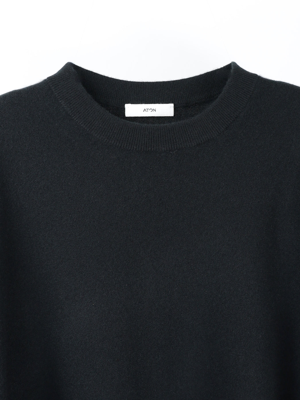 トップス 25AW ATON BABY CASHMERE CREWNECK SWEATER ATON BABY CASHMERE CREWNECK SWEATER – KIKUNOBU